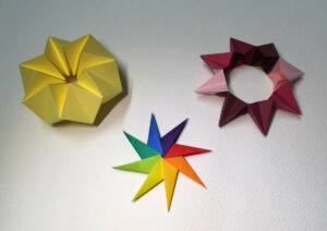 Sabato 11 Giugno 9.30 - 12.30 Corso base di Origami: Flexagoni e altre forme in movimento e trasformazione