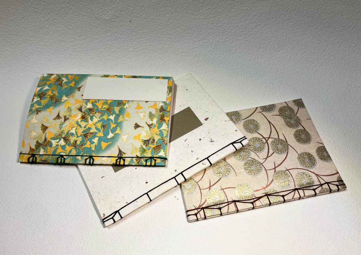 Domenica pomeriggio 23 Novembre - Laboratorio di libri con pagine di carta washi e legature decorative