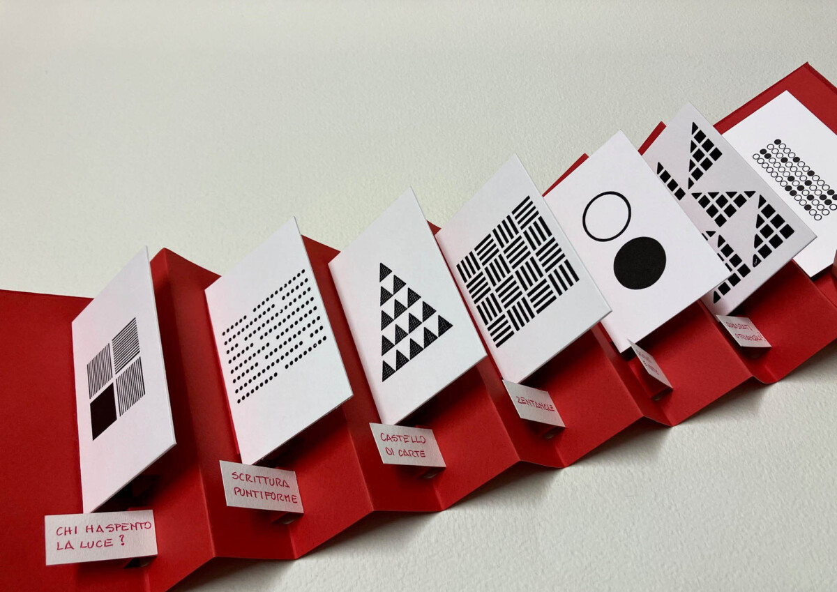 Domenica 15 Dicembre
14.30-18.00
CORSO LIBRO d'ARTISTA (avanzato): Libro kirigami rilegato con effetti 3D per esporre galleria di immagini, foto, disegni