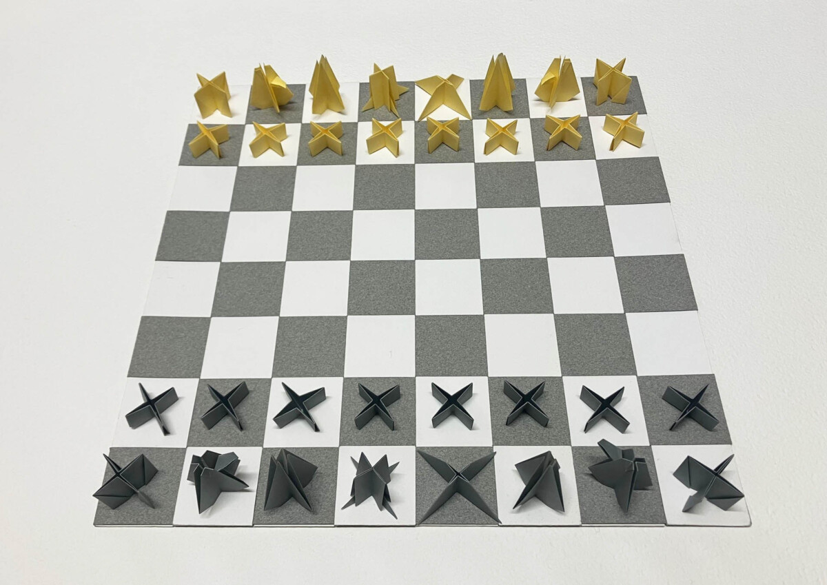 Sabato 18 Gennaio 
14.30-17.30
CORSO ORIGAMI DESIGN
Il gioco dalla dama e degli scacchi realizzato in carta e cartoncino